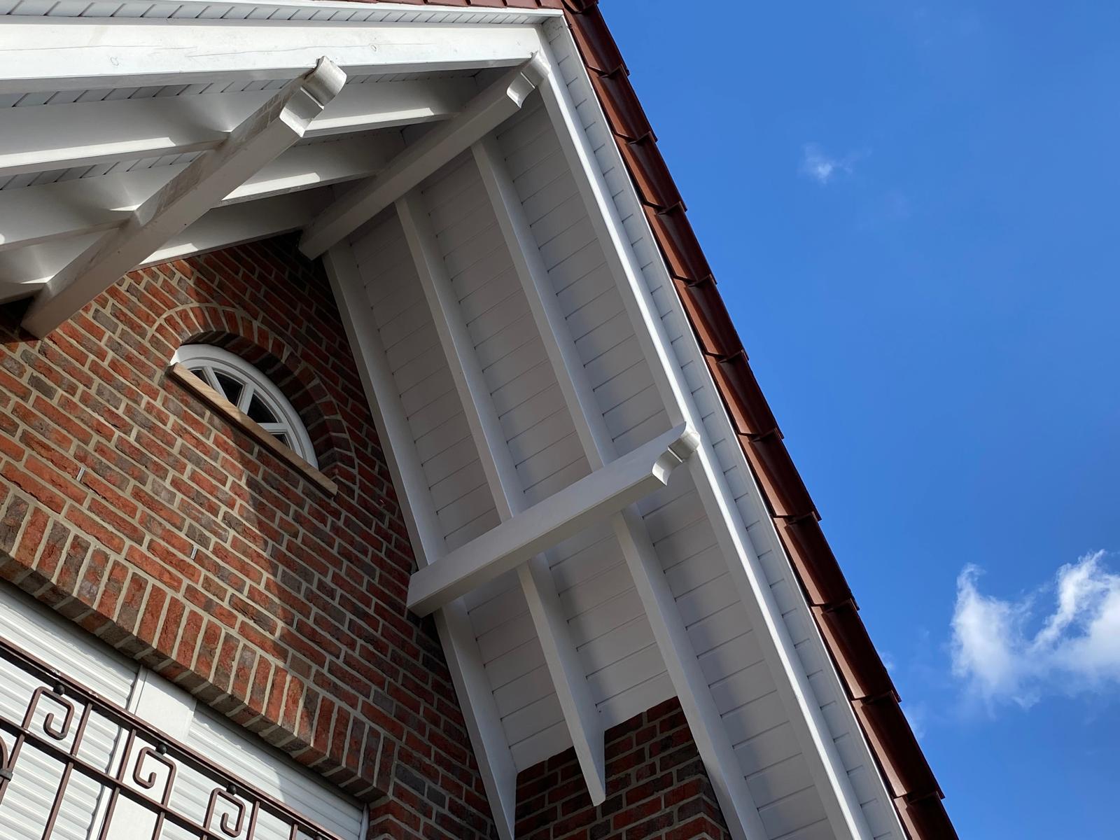 Reinigung von Dach&uuml;berst&auml;nden im Raum Lathen.